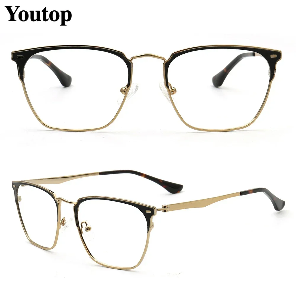 Business Men Square Eyeglass Frames Women Optical Glasses Frames Metal Lightweight Stainless Steel Rx Eyewear Classic Spectacles
Business Men Square Eyeglass Frames Women Optical Glasses Frames Metal Lightweight Stainless Steel Rx Eyewear Classic Spectacles