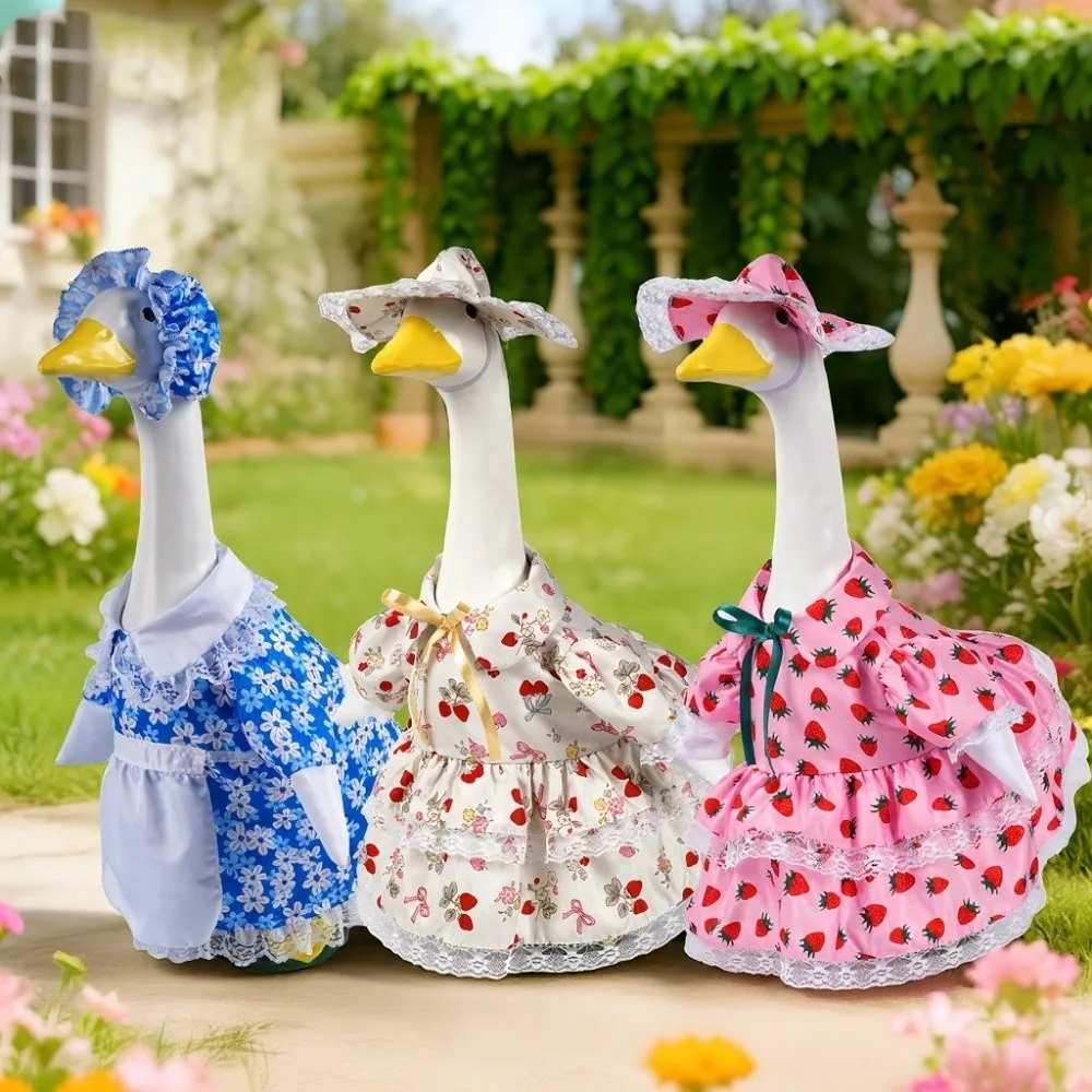 Rural Style Easter Porch Goose Dress Goose Costume Handcrafted Goose Hat Dress Goose Outfits Funny Garden Decor Duck Clothes
Rural Style Easter Porch Goose Dress Goose Costume Handcrafted Goose Hat Dress Goose Outfits Funny Garden Decor Duck Clothes