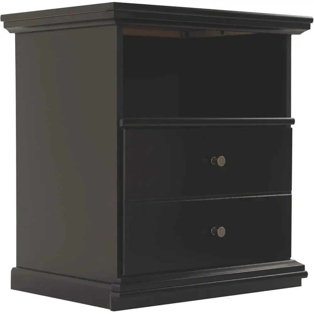Children's Traditional 1 Drawer Nightstand with 1 Storage Cubby, 24.37 Tall, Black
Children's Traditional 1 Drawer Nightstand with 1 Storage Cubby, 24.37 Tall, Black