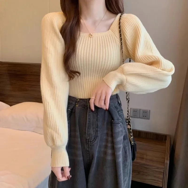 Autumn Winter Loose Women Sweaters Casual Soft Long Puff Sleeve Pullovers Jumpers Knitwear Basic Sweater For Women Tops
Autumn Winter Loose Women Sweaters Casual Soft Long Puff Sleeve Pullovers Jumpers Knitwear Basic Sweater For Women Tops
