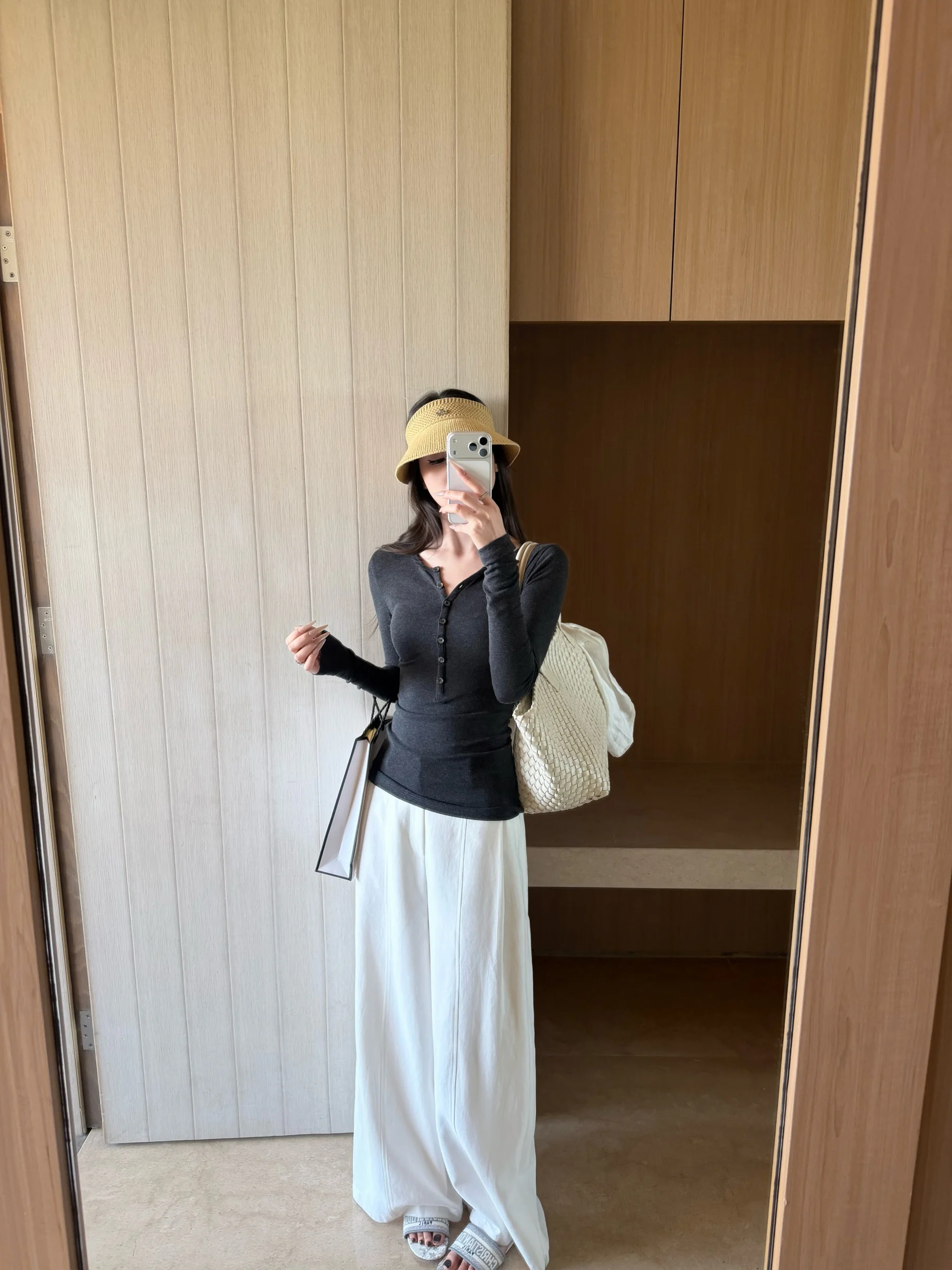 5werkwen Cleanfit Wide Leg Cotton Loose Fit White Pants Casual Straight Leg Trousers for Women Commute Sle
5werkwen Cleanfit Wide Leg Cotton Loose Fit White Pants Casual Straight Leg Trousers for Women Commute Sle