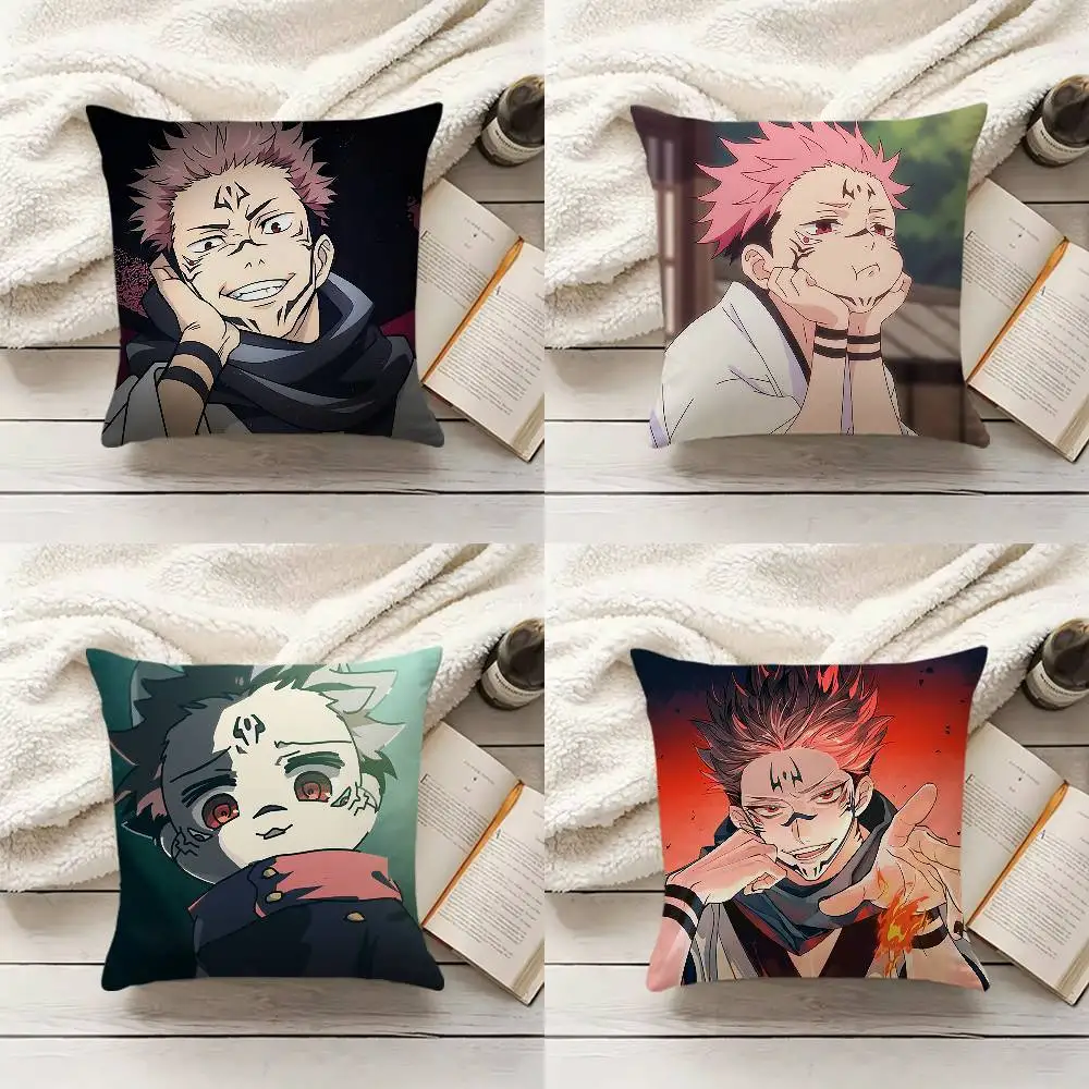 R-Ryomen S-Sukuna J-Jujutsu K-Kaisen Various Sizes Square Pillow Case For Car Home Bedchamber Decor
R-Ryomen S-Sukuna J-Jujutsu K-Kaisen Various Sizes Square Pillow Case For Car Home Bedchamber Decor
