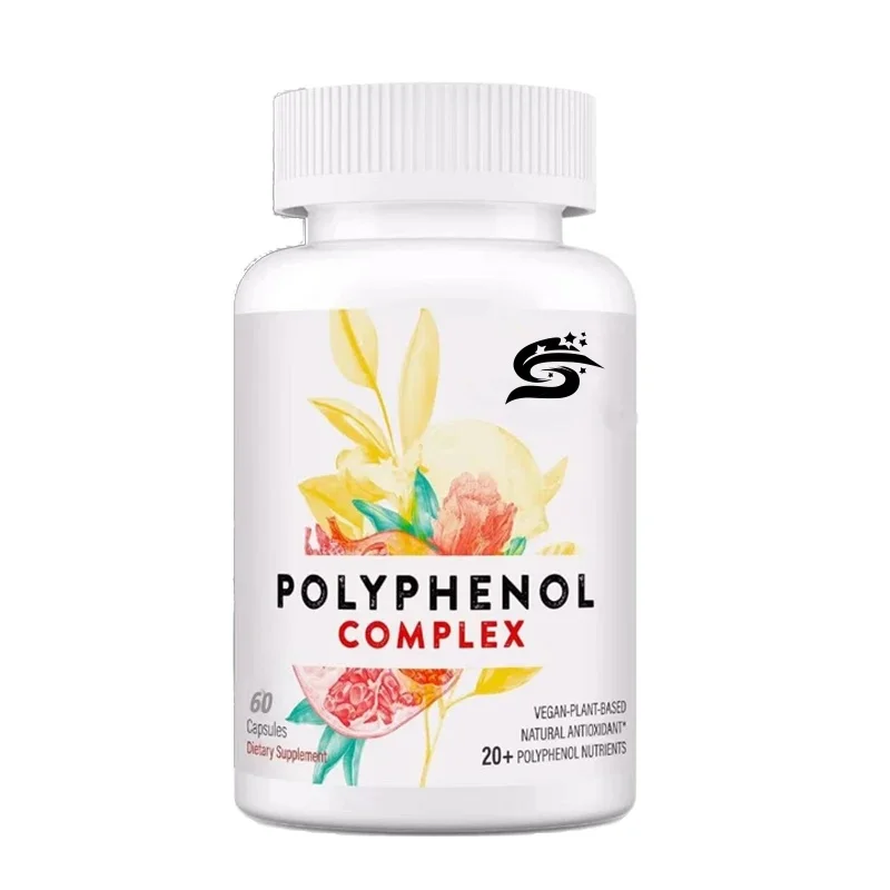 Strongantioxidantsandanti-agingpolyphenols, Polyphenolic Foods, Quercetin, Resveratrol, Greentea,plant-basedandenergy,60capsules
Strongantioxidantsandanti-agingpolyphenols, Polyphenolic Foods, Quercetin, Resveratrol, Greentea,plant-basedandenergy,60capsules