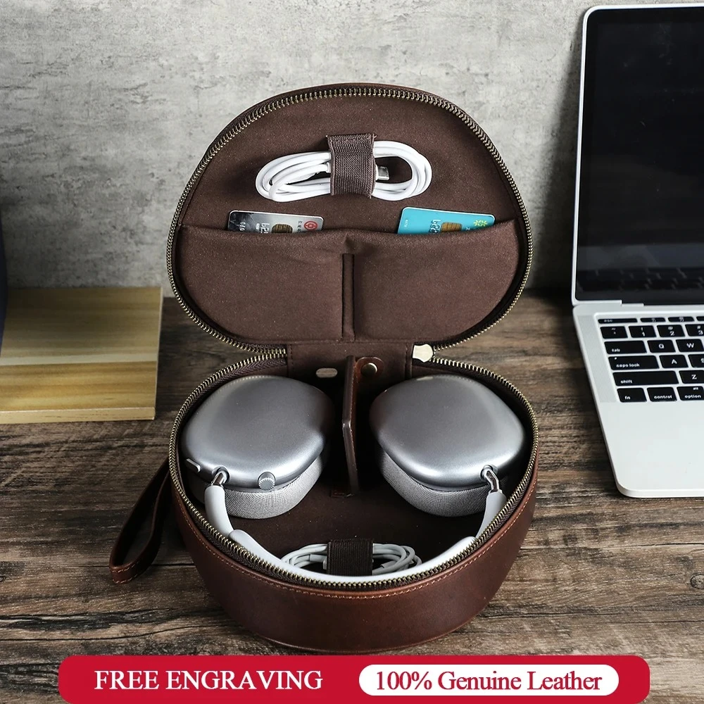 Genuine Leather Case for Apple AirPods Max SONY WH1000 XM4 XM5 XM6 Headphone Travel Carrying Case Protective Cover Storage Box
Genuine Leather Case for Apple AirPods Max SONY WH1000 XM4 XM5 XM6 Headphone Travel Carrying Case Protective Cover Storage Box