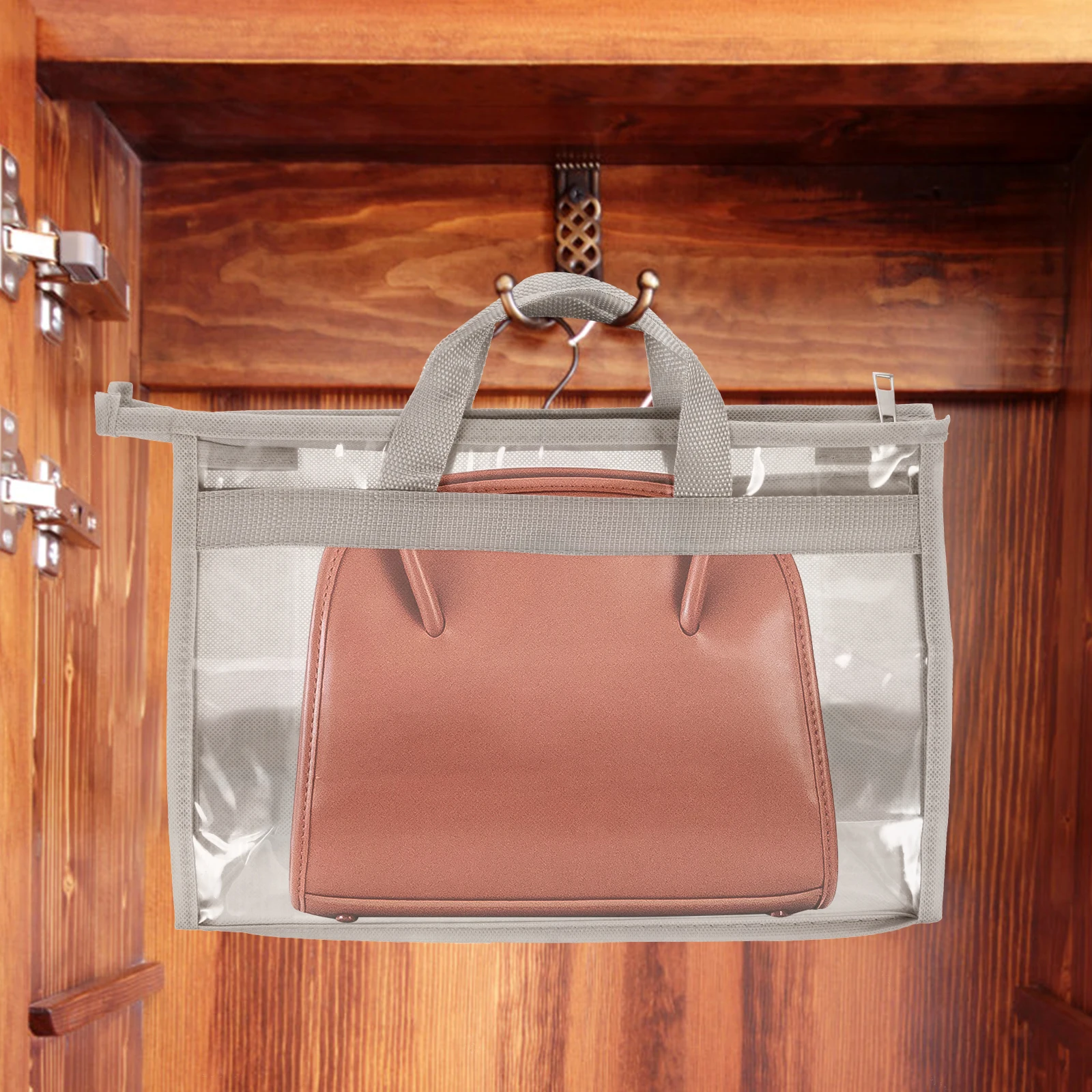 Dustproof Storage Bag Handbag Protector Makeup Cover Pouch Plastic Travel Purse
Dustproof Storage Bag Handbag Protector Makeup Cover Pouch Plastic Travel Purse