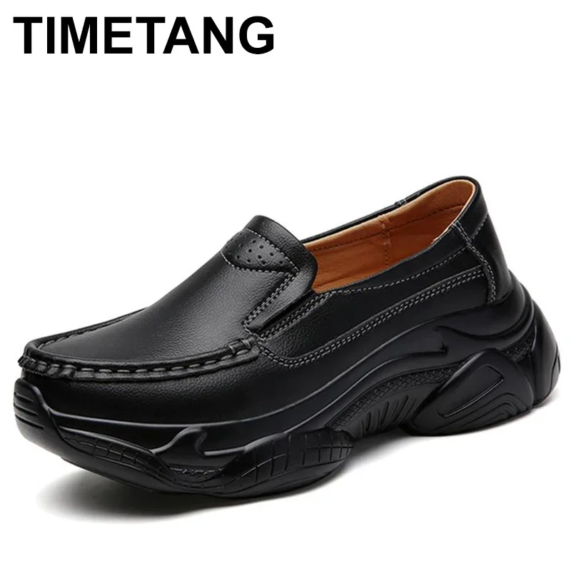 Women Flats Platform Loafers Ladies Elegant Genuine Leather Moccasins Shoes Woman Autumn Slip On Casual Women's Shoes
Women Flats Platform Loafers Ladies Elegant Genuine Leather Moccasins Shoes Woman Autumn Slip On Casual Women's Shoes