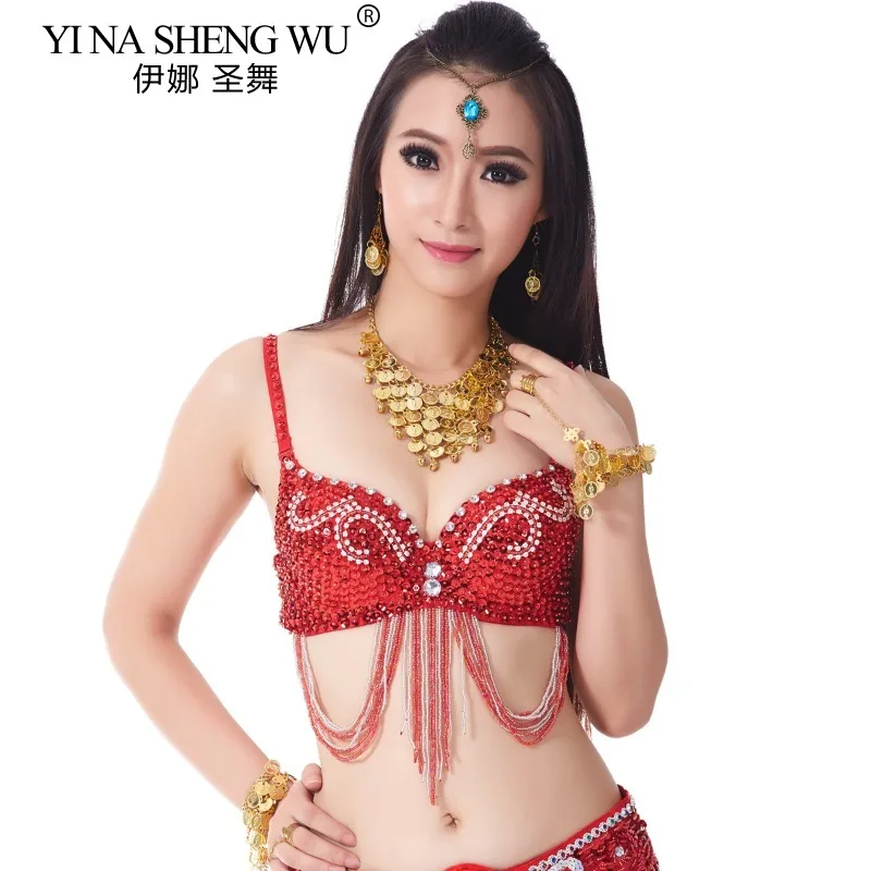 Сексуальный бюстгальтер с лямкой на шее для танца живота для женщин, костюмы для танца живота, бюстгальтер, модный топ с кисточками, одежда для латинской вечеринки, фестиваля, сценического шоу
Сексуальный бюстгальтер с лямкой на шее для танца живота для женщин, костюмы для танца живота, бюстгальтер, модный топ с кисточками, одежда для латинской вечеринки, фестиваля, сценического шоу