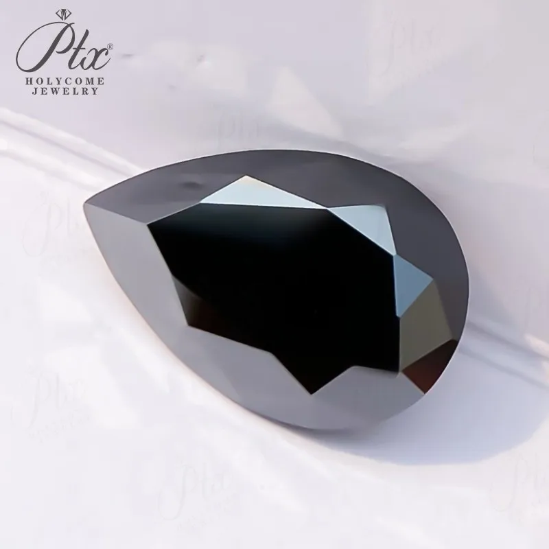 Pear Cut Faceted Moissanite Stone 0.35-4ct Black VVS1 Bare Gem Custom Jewelry Embed Materials With Complete GRA Certification
Pear Cut Faceted Moissanite Stone 0.35-4ct Black VVS1 Bare Gem Custom Jewelry Embed Materials With Complete GRA Certification