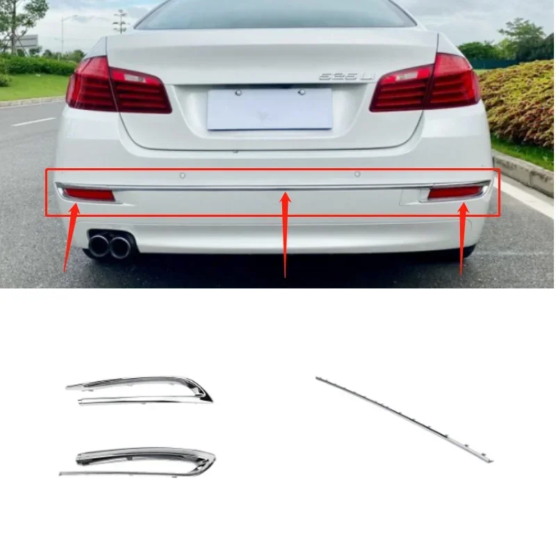 Новая внешняя накладка заднего бампера (левая/правая) для BMW F10 F18 528i 535i 51127341676
Новая внешняя накладка заднего бампера (левая/правая) для BMW F10 F18 528i 535i 51127341676