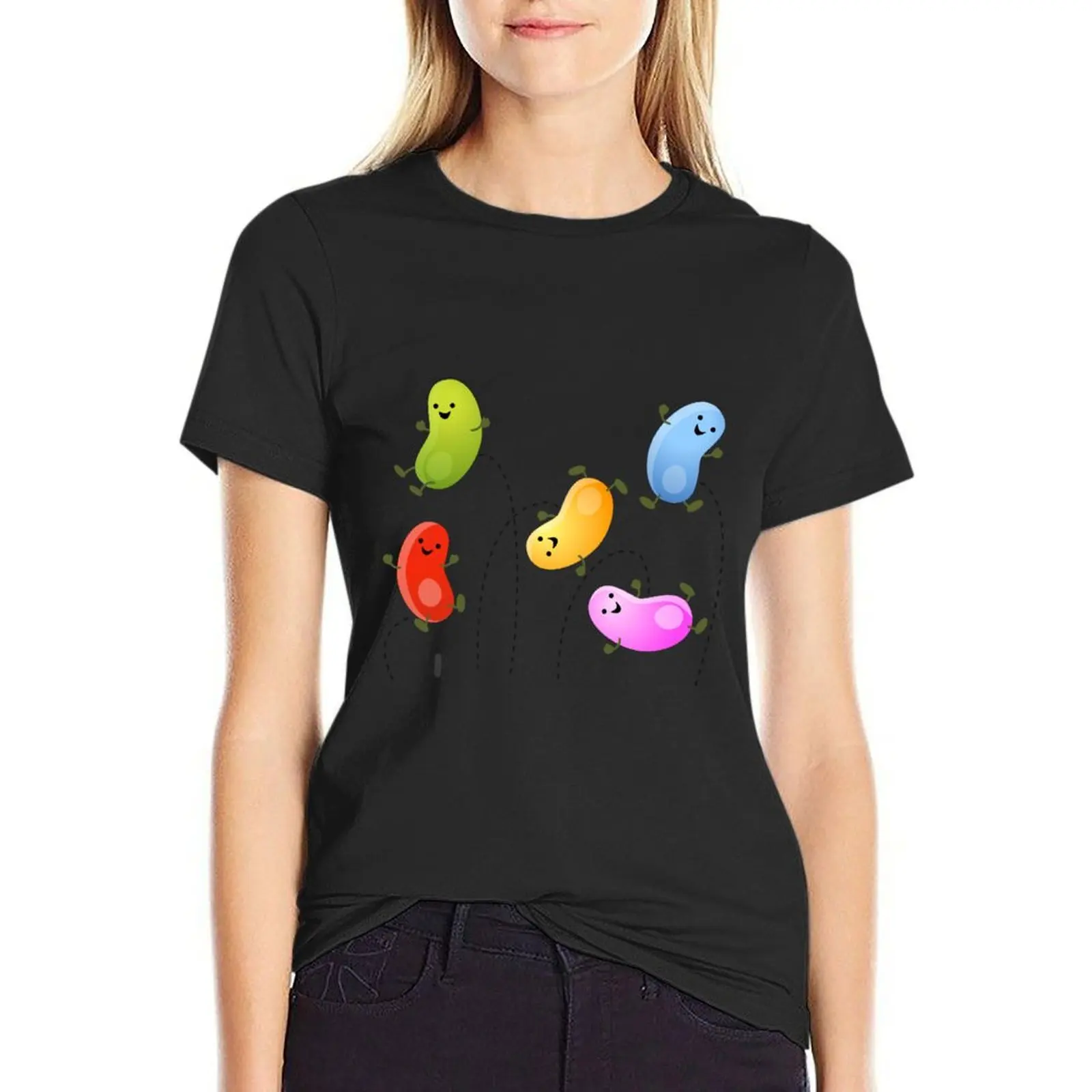Cute funny jellybeans cartoon T-Shirt Short sleeve tee oversized new edition plain t shirts for Women
Cute funny jellybeans cartoon T-Shirt Short sleeve tee oversized new edition plain t shirts for Women