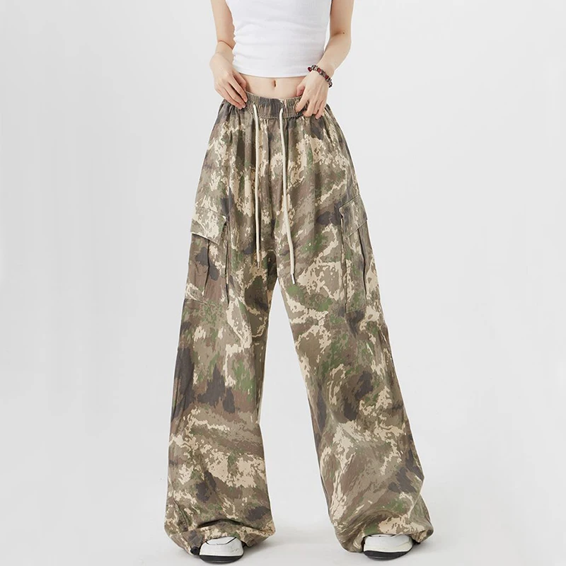 Y2K Camouflage Cargo Jeans Women Streetwear Hip Hop High Waist Wide Leg Trousers American Vintage High Street Baggy Denim Pants
Y2K Camouflage Cargo Jeans Women Streetwear Hip Hop High Waist Wide Leg Trousers American Vintage High Street Baggy Denim Pants