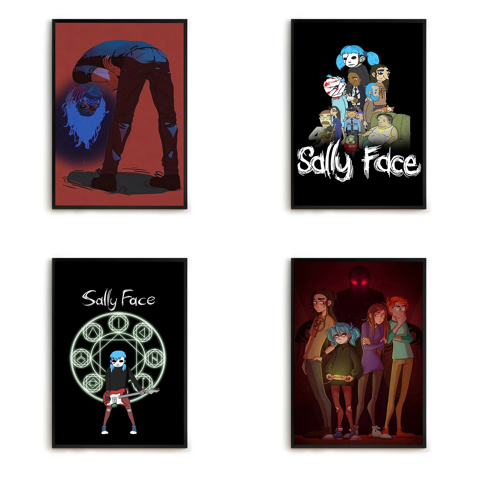 Posters for Wall Art Canvas Painting Hot Game Sally Face Decorative Paintings Decoration Home Decor Poster Anime Room Pictures
Posters for Wall Art Canvas Painting Hot Game Sally Face Decorative Paintings Decoration Home Decor Poster Anime Room Pictures