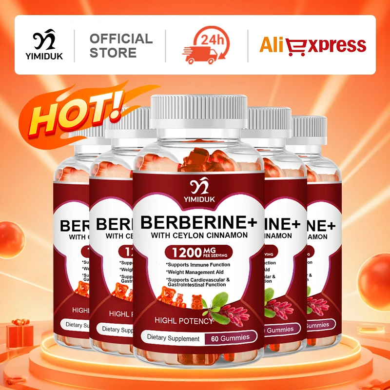 Берберин 1200 мг с цейлонской корицей в форме жевательных конфет для естественного баланса метаболизма, берберин HCl из индийского бархуна.
Берберин 1200 мг с цейлонской корицей в форме жевательных конфет для естественного баланса метаболизма, берберин HCl из индийского бархуна.