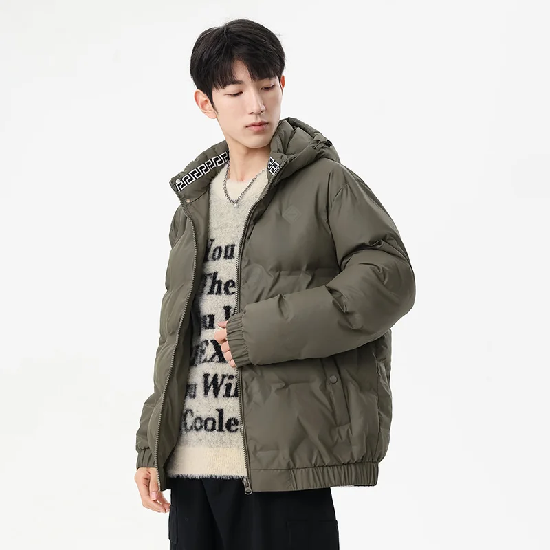 Новинка: Простая однотонная хлопковая куртка для мужчин, свободного кроя, повседневная, универсальная, модная, для пар, верхняя одежда
Новинка: Простая однотонная хлопковая куртка для мужчин, свободного кроя, повседневная, универсальная, модная, для пар, верхняя одежда