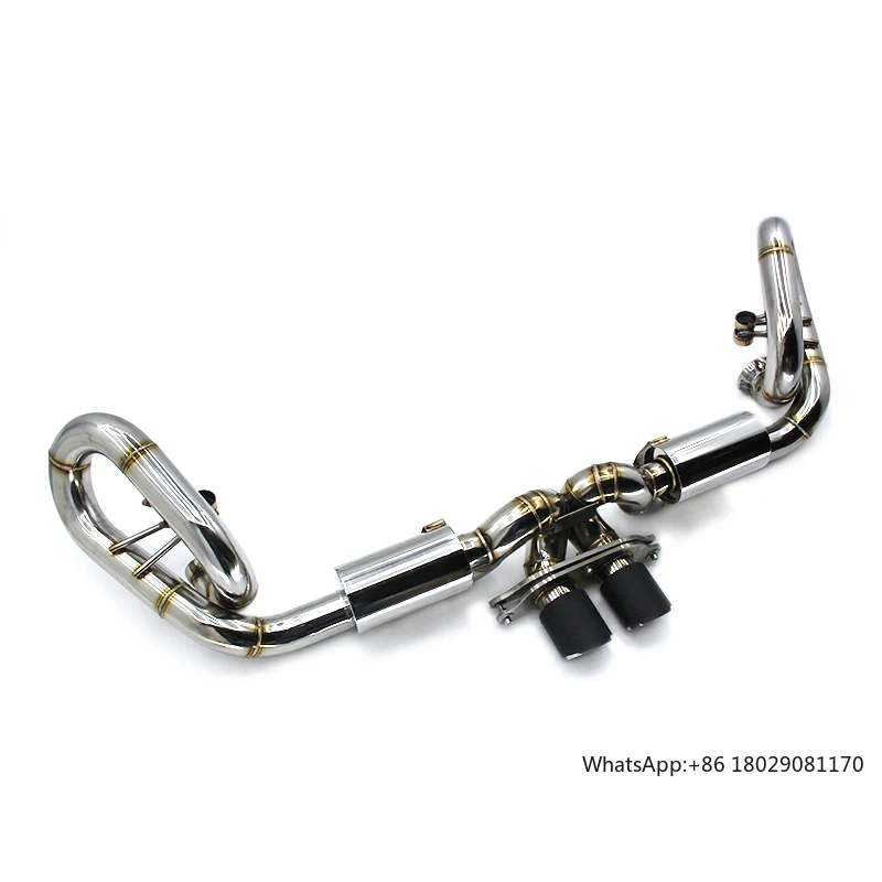 ODM Catback Exhaust System for Porsche 911 991.1 GT3 3.8T 2010-2016 Stainless Steel Muffler Pipes Exhaust System Car Parts
ODM Catback Exhaust System for Porsche 911 991.1 GT3 3.8T 2010-2016 Stainless Steel Muffler Pipes Exhaust System Car Parts
