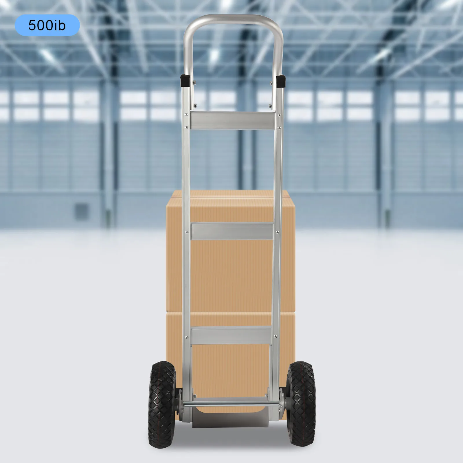 500lbs Industrial Hand Truck Dolly Cart with Wheels Luggage Trolley Moving Cart
500lbs Industrial Hand Truck Dolly Cart with Wheels Luggage Trolley Moving Cart