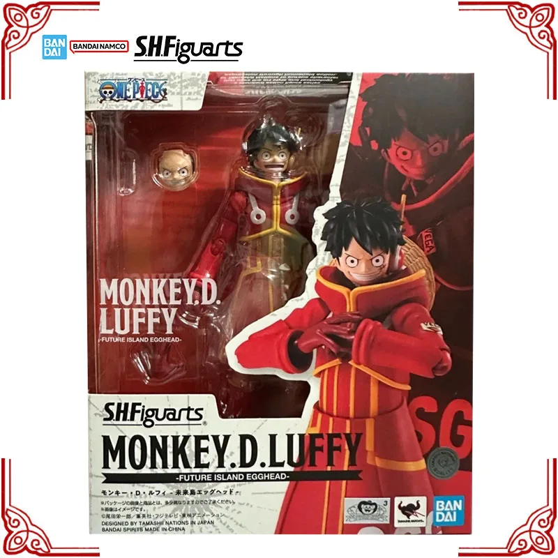 In Stock Genuine Bandai One Piece Model Kit SHF Luffy Future Island Egghead Anime Action Figure Collection Finished Model Toys
In Stock Genuine Bandai One Piece Model Kit SHF Luffy Future Island Egghead Anime Action Figure Collection Finished Model Toys