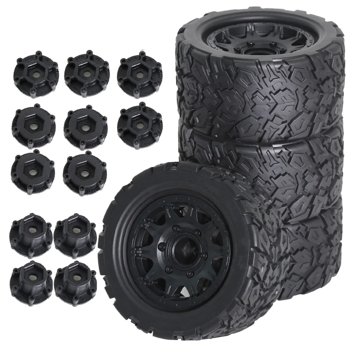 4Pcs 110Mm 1/10 -Stunt Truck Tire 12Mm and 14Mm Hex for / ARRMA /KRATON/Outcast/ A
4Pcs 110Mm 1/10 -Stunt Truck Tire 12Mm and 14Mm Hex for / ARRMA /KRATON/Outcast/ A