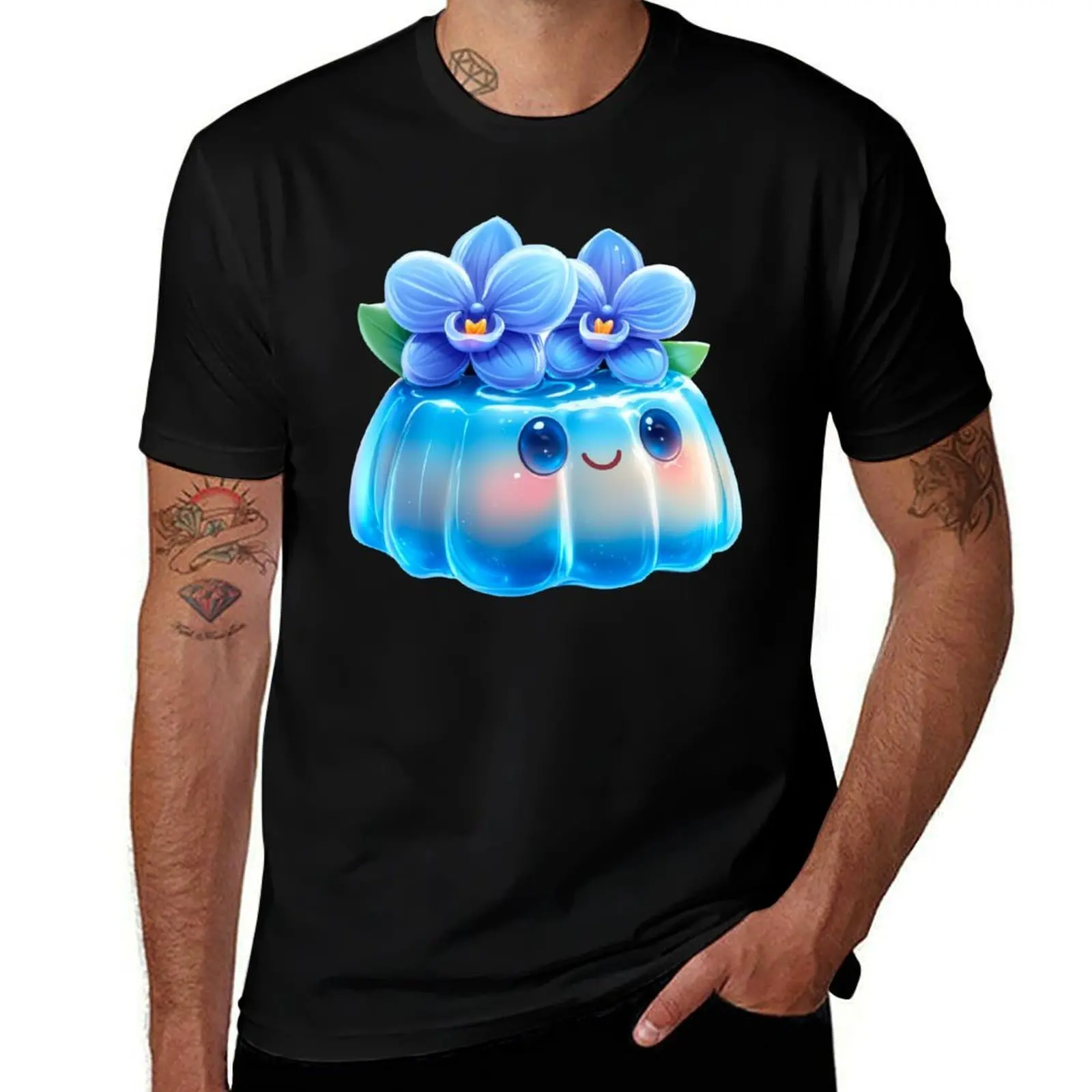Floral Jelly Dessert with Orchids in Glossy Style T-Shirt clothes custom t shirt new edition plus sizes Men's cotton t-shirt
Floral Jelly Dessert with Orchids in Glossy Style T-Shirt clothes custom t shirt new edition plus sizes Men's cotton t-shirt