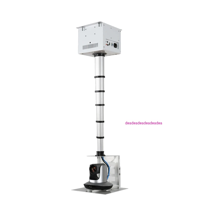 Video conferencing camera lifting hanger monitoring projector electric remote control rack single rod ceiling hidden bracket
Video conferencing camera lifting hanger monitoring projector electric remote control rack single rod ceiling hidden bracket