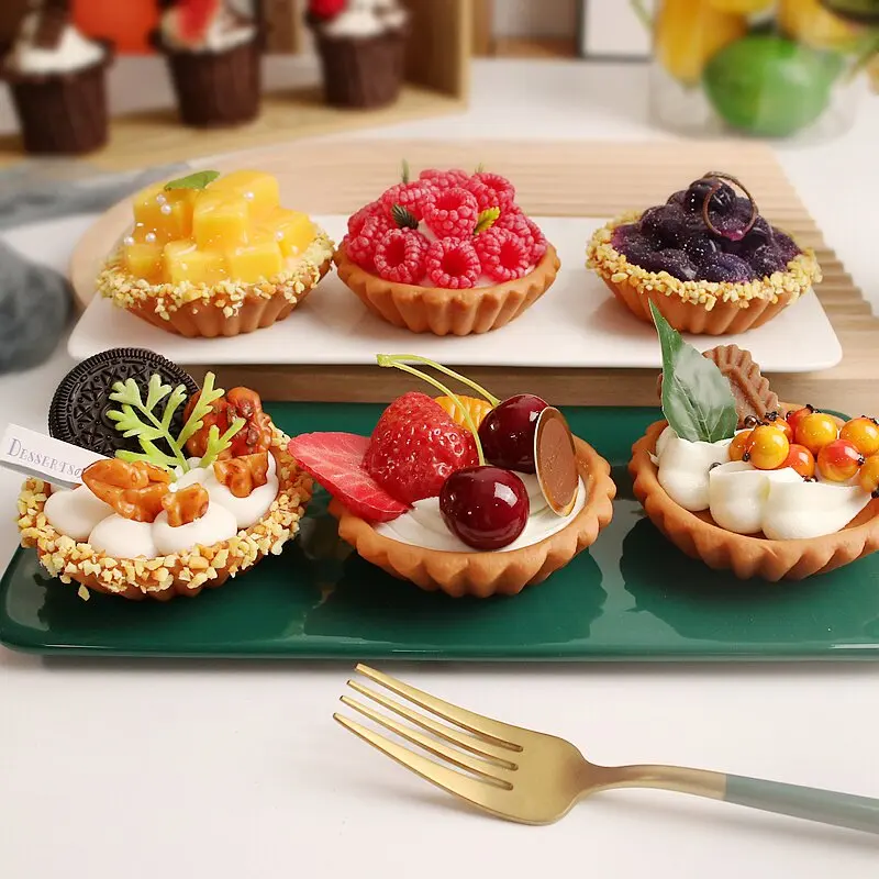 1PCS Fake Fruit Pie Cake Tart Model Fun Fruit Tart Dessert Prop Simulation Food Cream Food Play Desserts Artificial Decorations
1PCS Fake Fruit Pie Cake Tart Model Fun Fruit Tart Dessert Prop Simulation Food Cream Food Play Desserts Artificial Decorations
