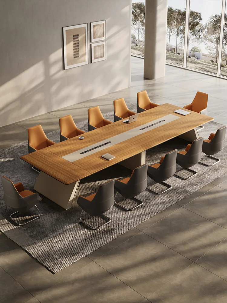 Large Conference Table And Chair Simple Modern Office Furniture Reception Meeting Room Training Negotiation Long Table
Large Conference Table And Chair Simple Modern Office Furniture Reception Meeting Room Training Negotiation Long Table
