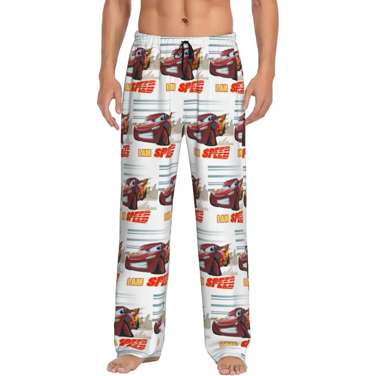 Custom Printed Lightning McQueen Pajama Pants Men's fictional stock car Sleep Sleepwear Bottoms with Pockets
Custom Printed Lightning McQueen Pajama Pants Men's fictional stock car Sleep Sleepwear Bottoms with Pockets