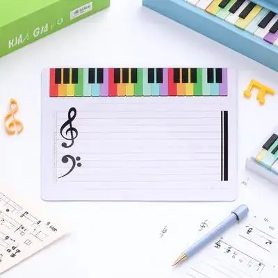 Music Staff Plastic Board Writable Erasable Music Teaching Portable Stave Board Musical Note Teaching Whiteboard
Music Staff Plastic Board Writable Erasable Music Teaching Portable Stave Board Musical Note Teaching Whiteboard