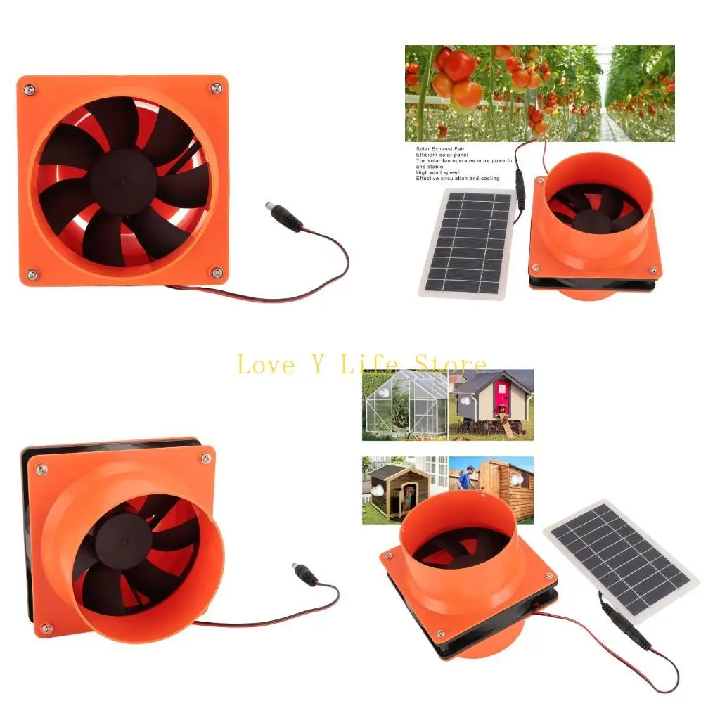 L74C Easy Installion Solars Exhaust Fan Accessory for Greenhouses Barns and More
L74C Easy Installion Solars Exhaust Fan Accessory for Greenhouses Barns and More