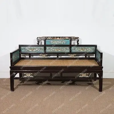 antique solid wood gold-painted carving elm Arhat bed sofa bed dual-purpose
antique solid wood gold-painted carving elm Arhat bed sofa bed dual-purpose