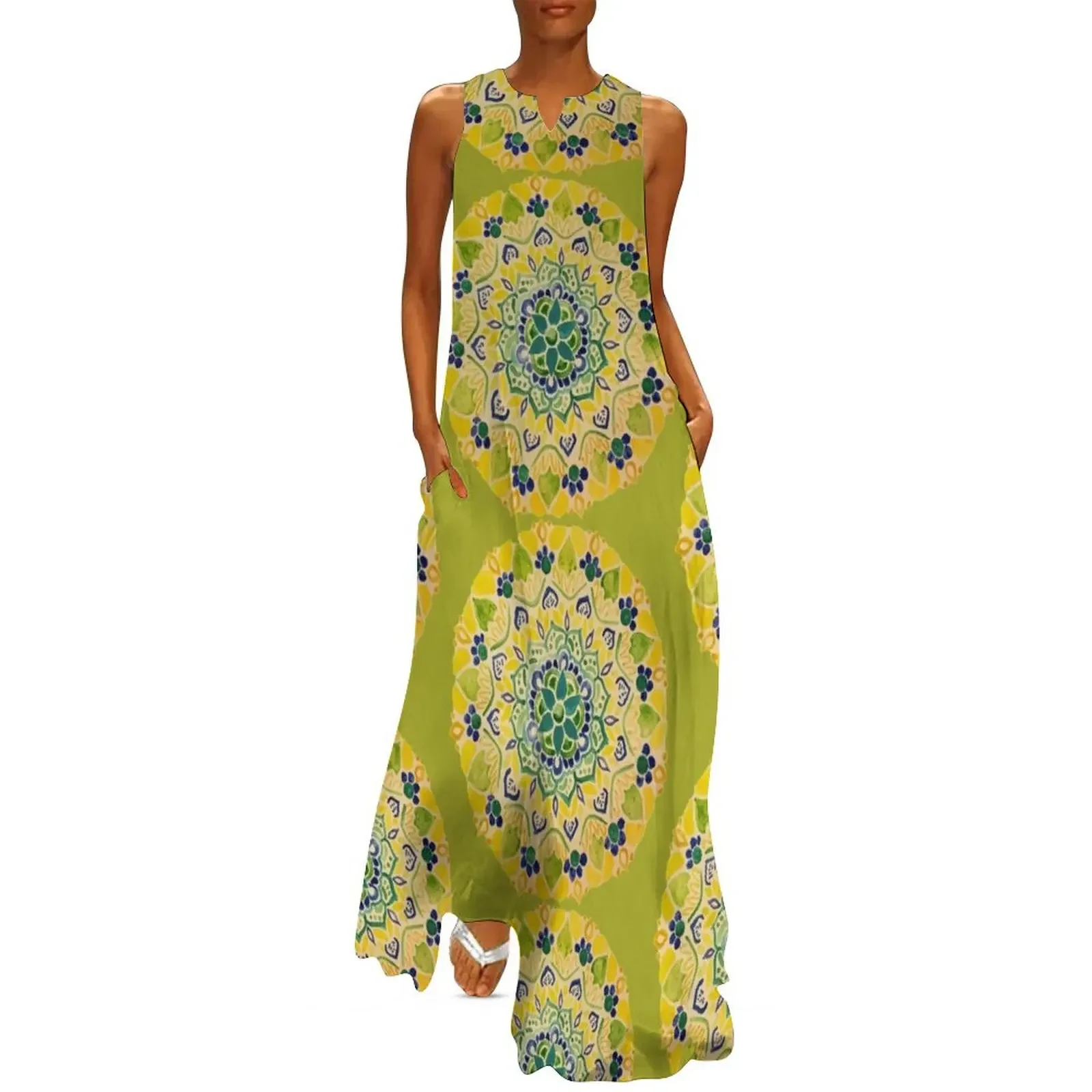 Yellow Mandala Long Dress ladies dresses for special occasion Clothing female dresses ladies 2025 summer Dress for girls Dress
Yellow Mandala Long Dress ladies dresses for special occasion Clothing female dresses ladies 2025 summer Dress for girls Dress