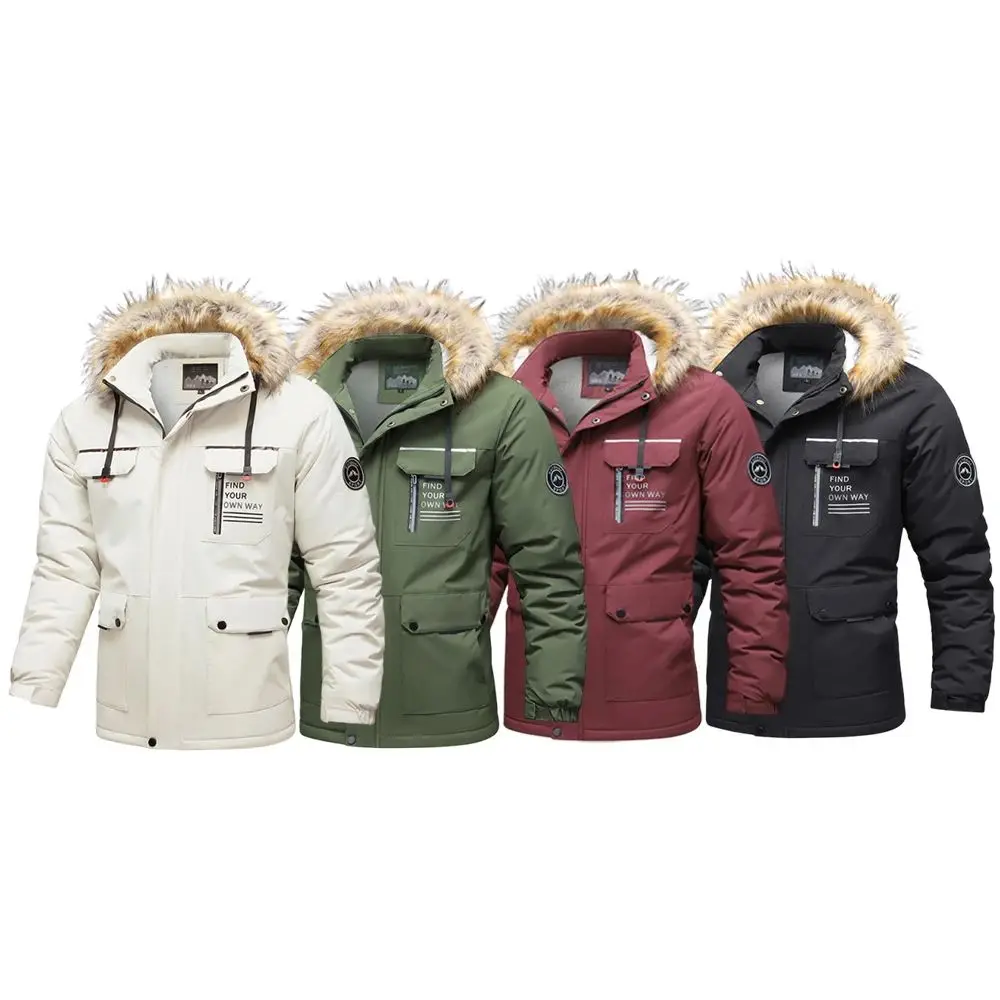 Men's Thermal Cotton Jaet New Winter Clothing Warm Wearable V-Ne Sve Length Seven-Foot Long for Middle-Aged And ly
Men's Thermal Cotton Jaet New Winter Clothing Warm Wearable V-Ne Sve Length Seven-Foot Long for Middle-Aged And ly