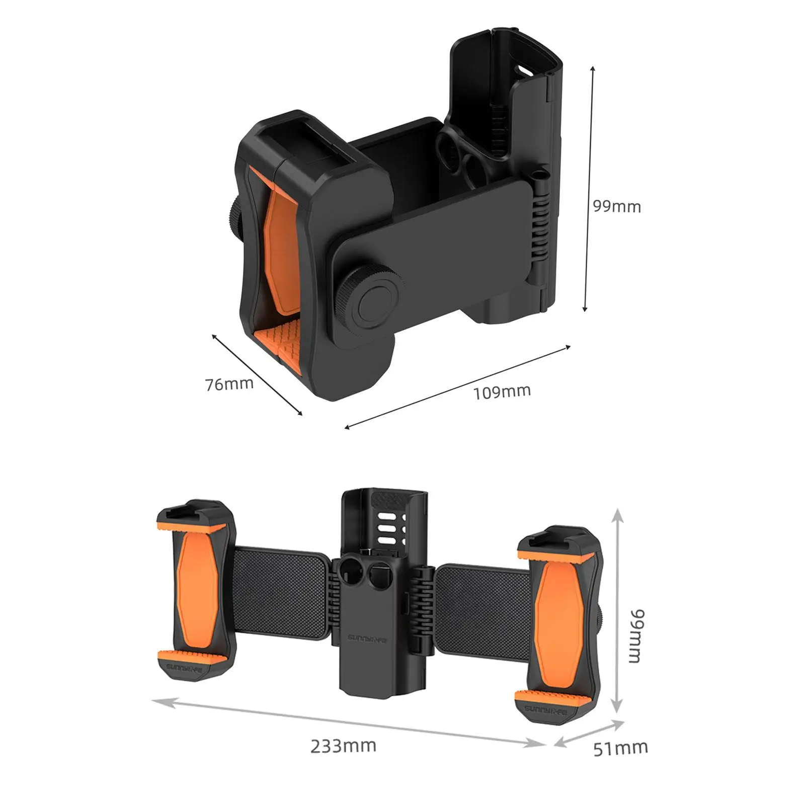 Расширительный держатель мобильного телефона Адаптер расширения Аксессуар для Pocket 3.
Расширительный держатель мобильного телефона Адаптер расширения Аксессуар для Pocket 3.