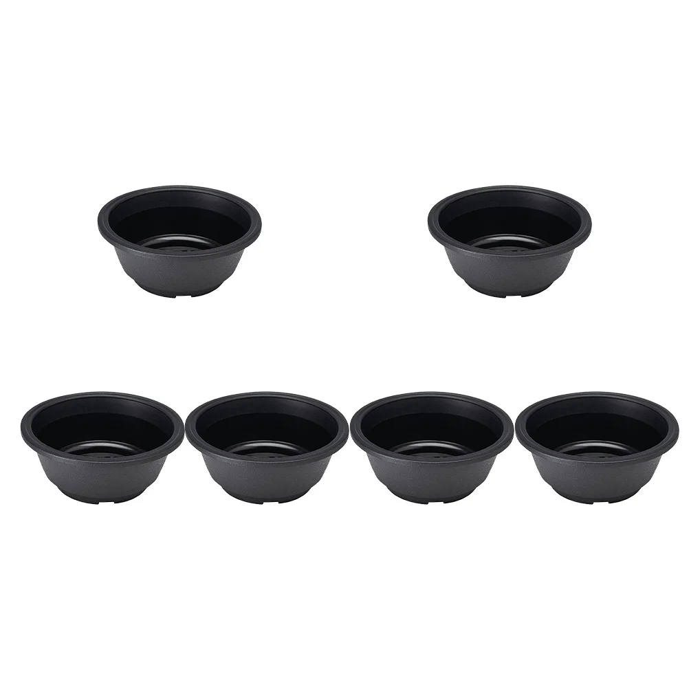 6 Pcs Succulent Combination Planters Flower Pots Unglazed Plastic Container Bonsai Holder Planter Garden
6 Pcs Succulent Combination Planters Flower Pots Unglazed Plastic Container Bonsai Holder Planter Garden