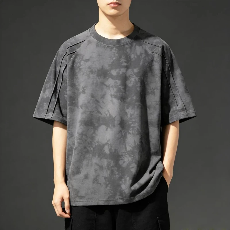 Modern Tie Dye T Shirt For Men Streetwear Casual Summer Breathable Short Sleeve Round Neck Design
Modern Tie Dye T Shirt For Men Streetwear Casual Summer Breathable Short Sleeve Round Neck Design