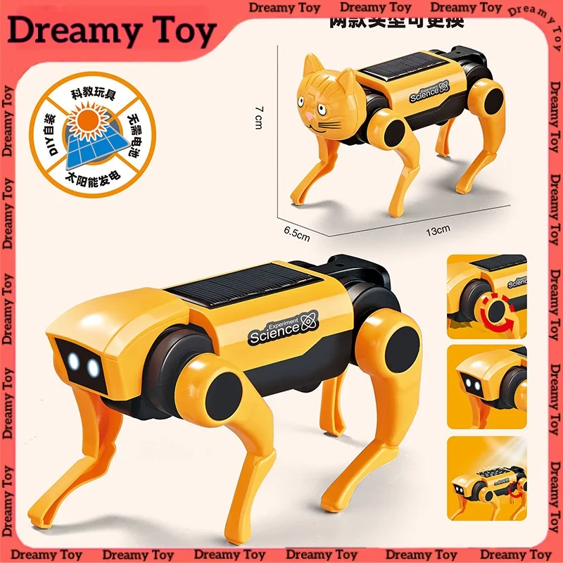 Children'S Remote Control Mechanical Dog Toy Science Teaching Diy Assembling Model Electric Set Toys Children'S Toy Gift
Children'S Remote Control Mechanical Dog Toy Science Teaching Diy Assembling Model Electric Set Toys Children'S Toy Gift