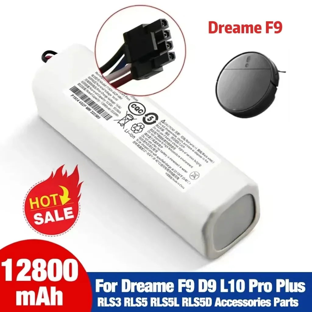 Новый сменный ионный аккумулятор для Xiaomi Mijia Mi, робот-пылесос 1T Dreame D9 F9 L10Pro L10Plus S10
Новый сменный ионный аккумулятор для Xiaomi Mijia Mi, робот-пылесос 1T Dreame D9 F9 L10Pro L10Plus S10