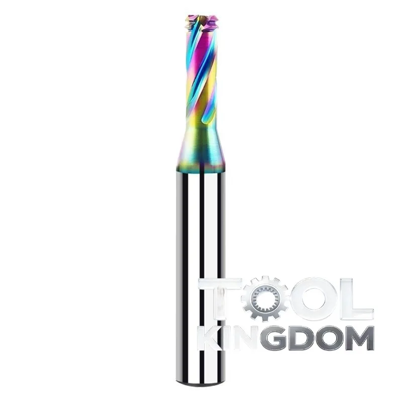 M4 Thread Mill for Machining Center, Drilling & Chamfering, Multi-Function Tungsten-Free Cutting for Aluminum, Copper & Acrylic
M4 Thread Mill for Machining Center, Drilling & Chamfering, Multi-Function Tungsten-Free Cutting for Aluminum, Copper & Acrylic