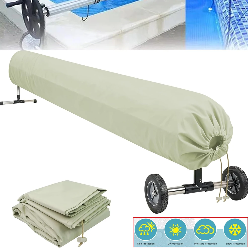 Solar Reel Cover for Winter Storage, Up To 20 Ft Inground Swimming Pool Solar Blanket Covers, Water & UV Resistant for Outdoors
Solar Reel Cover for Winter Storage, Up To 20 Ft Inground Swimming Pool Solar Blanket Covers, Water & UV Resistant for Outdoors