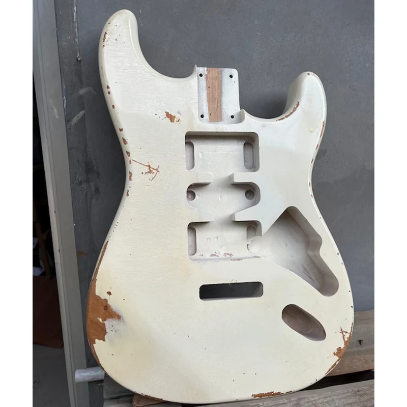 STLF Custom Guitar Built Wholesale ST Shape Alder Body Vintage Aged Satin Relic Electric Guitar
STLF Custom Guitar Built Wholesale ST Shape Alder Body Vintage Aged Satin Relic Electric Guitar
