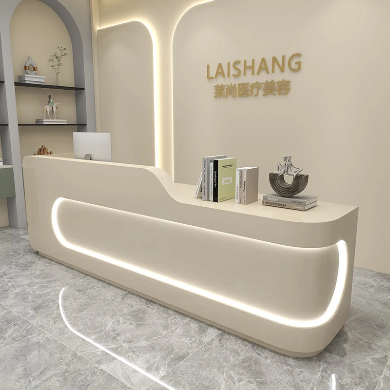 Conference Register Store Reception Desk Checkout Barbershop Luxury Standing Reception Desk Modern Empfangstheke Hotel Furniture
Conference Register Store Reception Desk Checkout Barbershop Luxury Standing Reception Desk Modern Empfangstheke Hotel Furniture