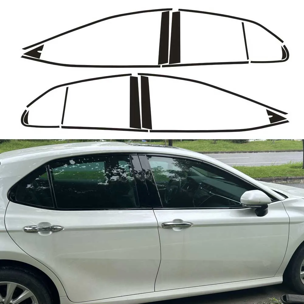 Хромированная наклейка на окно для Toyota Camry XV70 2018-2023, глянцевая/кованая черная внешняя наклейка из углеродного волокна
Хромированная наклейка на окно для Toyota Camry XV70 2018-2023, глянцевая/кованая черная внешняя наклейка из углеродного волокна