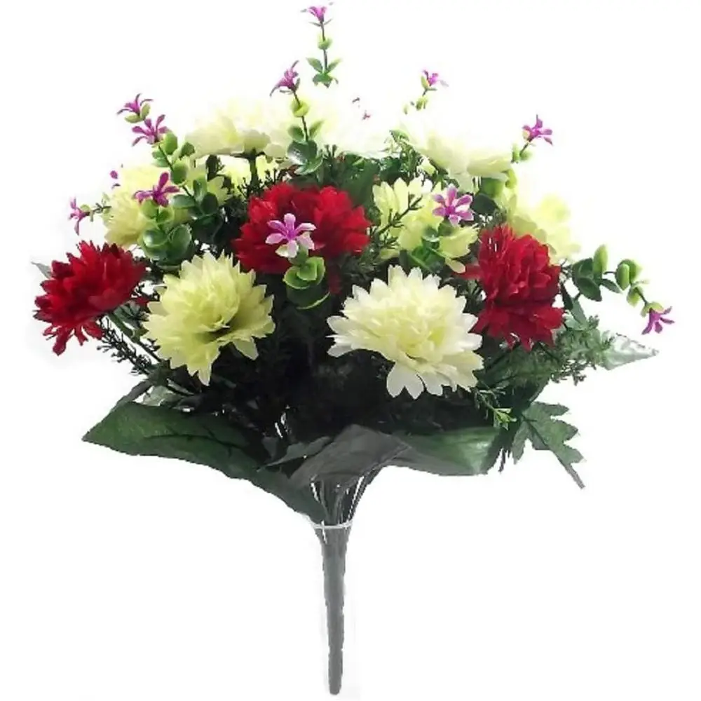 Большие искусственные цветы-кисточки, 41 см в стебле, цвета: слоновая кость, светло-зеленый, красный (набор из 2 шт.)
Большие искусственные цветы-кисточки, 41 см в стебле, цвета: слоновая кость, светло-зеленый, красный (набор из 2 шт.)