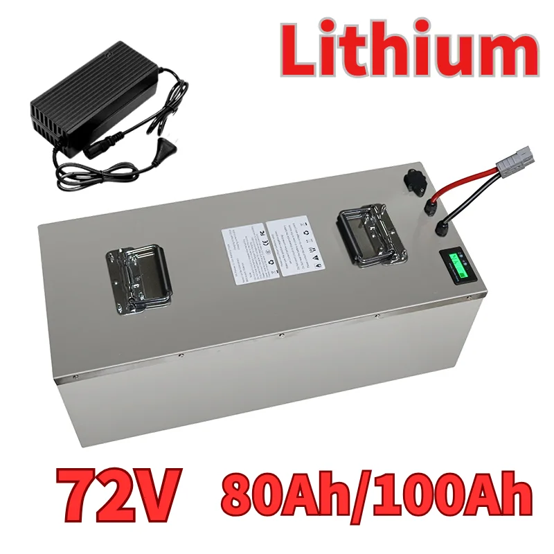 lithium battery 72v 80Ah lithium ion 72v 100ah lithium ion for 7000w two wheeler four wheeler
lithium battery 72v 80Ah lithium ion 72v 100ah lithium ion for 7000w two wheeler four wheeler