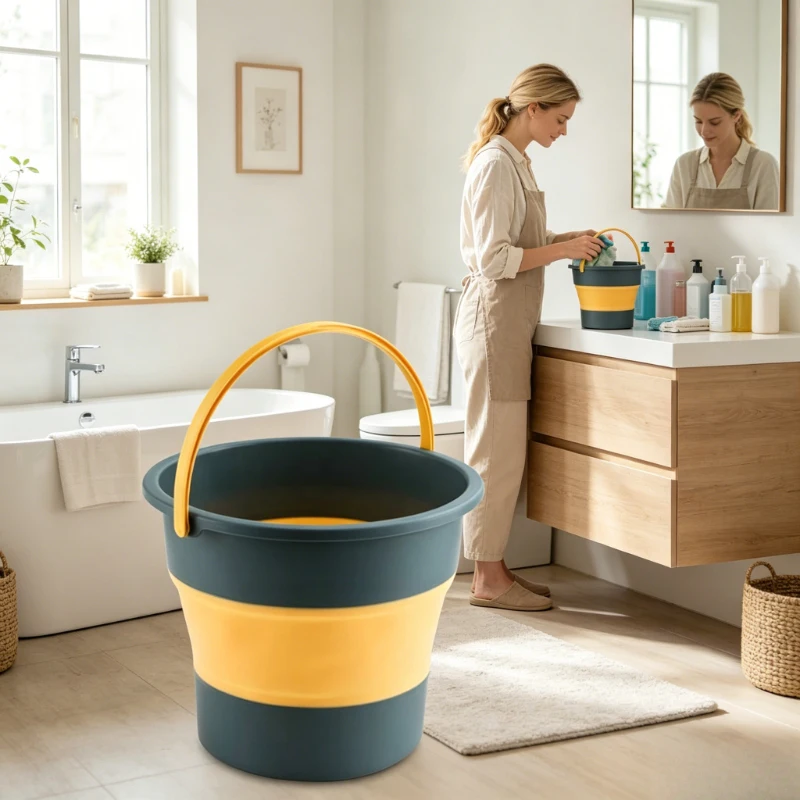 17L Folding Portable Bucket with Cover Car Wash Fishing Bathroom Tool Silicone Bucket Outdoor Camping Household Supplies
17L Folding Portable Bucket with Cover Car Wash Fishing Bathroom Tool Silicone Bucket Outdoor Camping Household Supplies