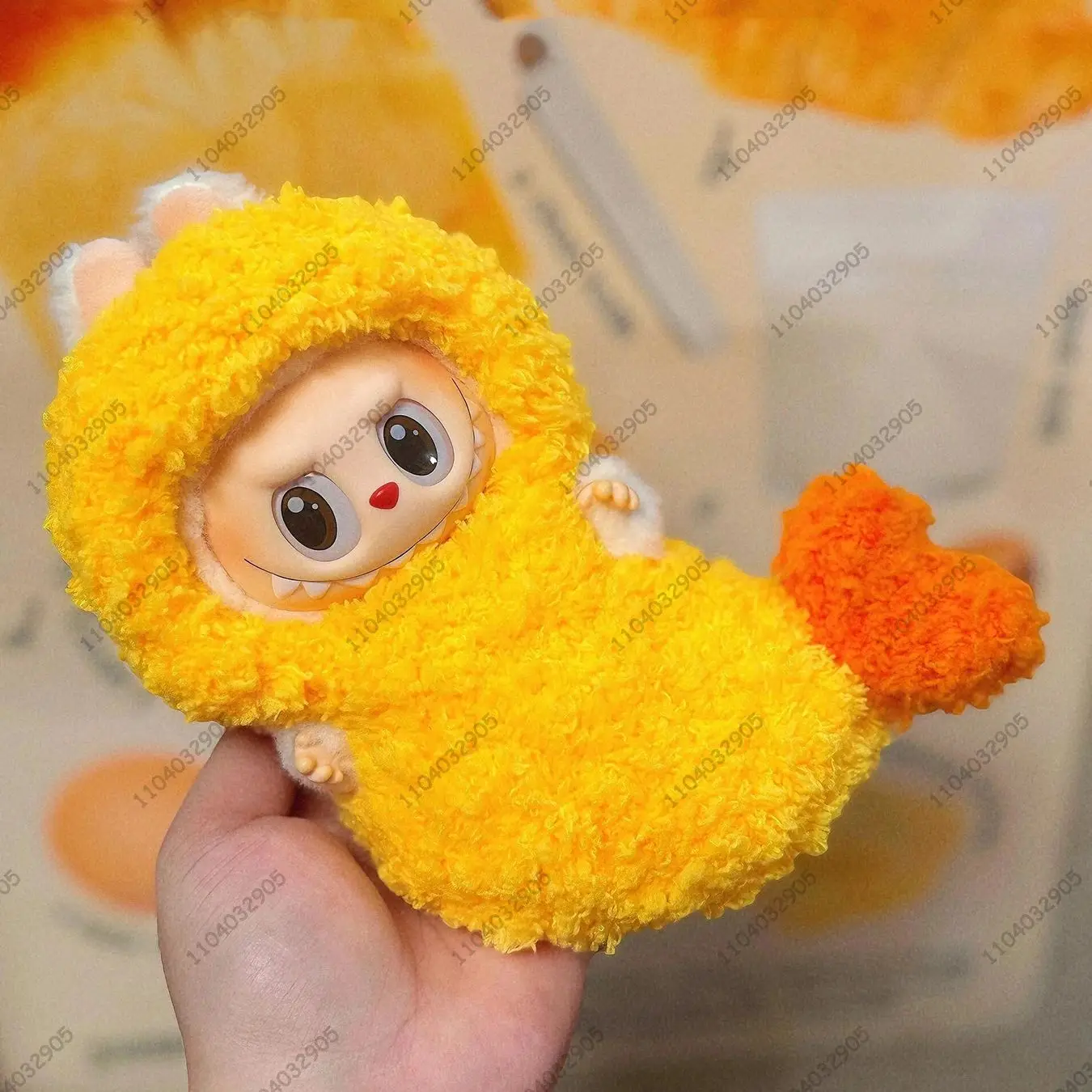 For Labubu The Monsters Tempura Fried Shrimp Costume Wacky Mart Same Clothes 1:1 Replica Vinyl Doll Action Figure Bag Charm Gift
For Labubu The Monsters Tempura Fried Shrimp Costume Wacky Mart Same Clothes 1:1 Replica Vinyl Doll Action Figure Bag Charm Gift