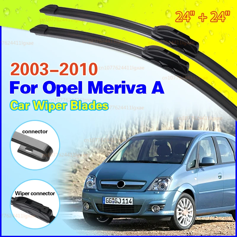 For Opel Meriva A 2003-2010 Front Windshield Wiper Blades 2pcs Windscreen Window Accessories 2004 2005 2006 2007 2008 2009
For Opel Meriva A 2003-2010 Front Windshield Wiper Blades 2pcs Windscreen Window Accessories 2004 2005 2006 2007 2008 2009