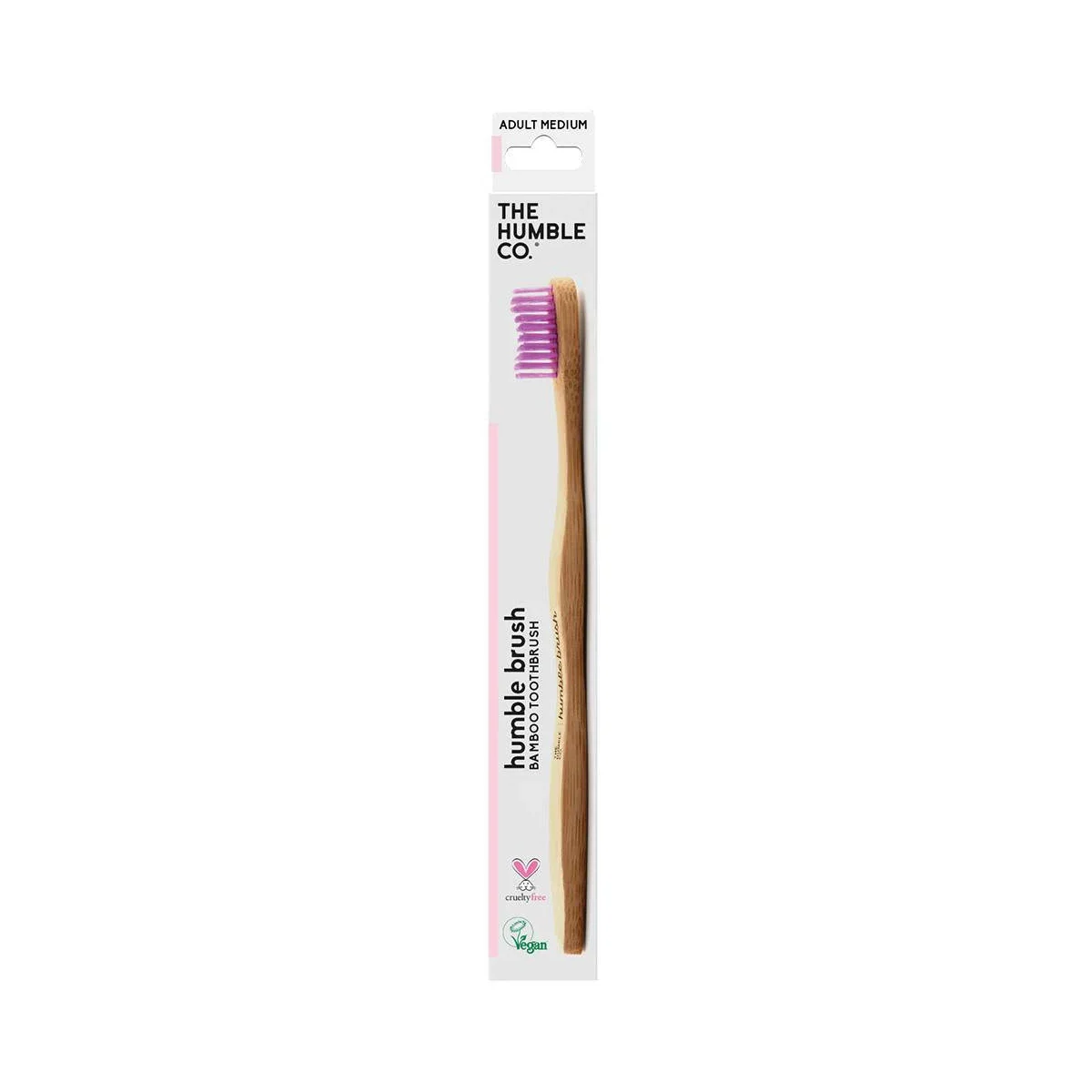 The Humble Co. Adult Medium Manual Toothbrush - Purple - Medium
The Humble Co. Adult Medium Manual Toothbrush - Purple - Medium