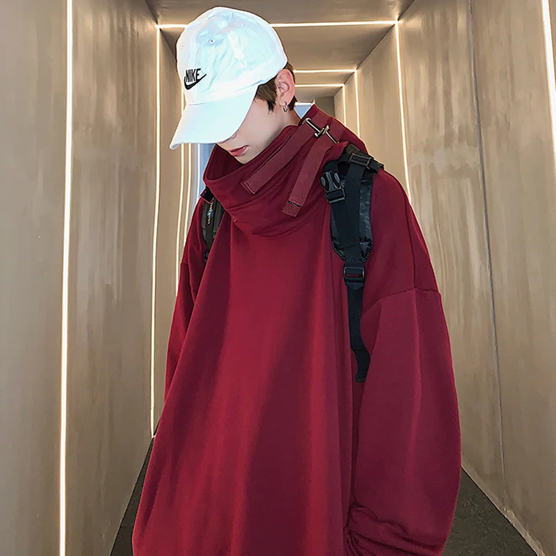 Красный свитшот цвета винного красного вина с высоким воротником, мужской, премиум-класса, весенне-осенний, в американском стиле, функциональная верхняя одежда.
Красный свитшот цвета винного красного вина с высоким воротником, мужской, премиум-класса, весенне-осенний, в американском стиле, функциональная верхняя одежда.