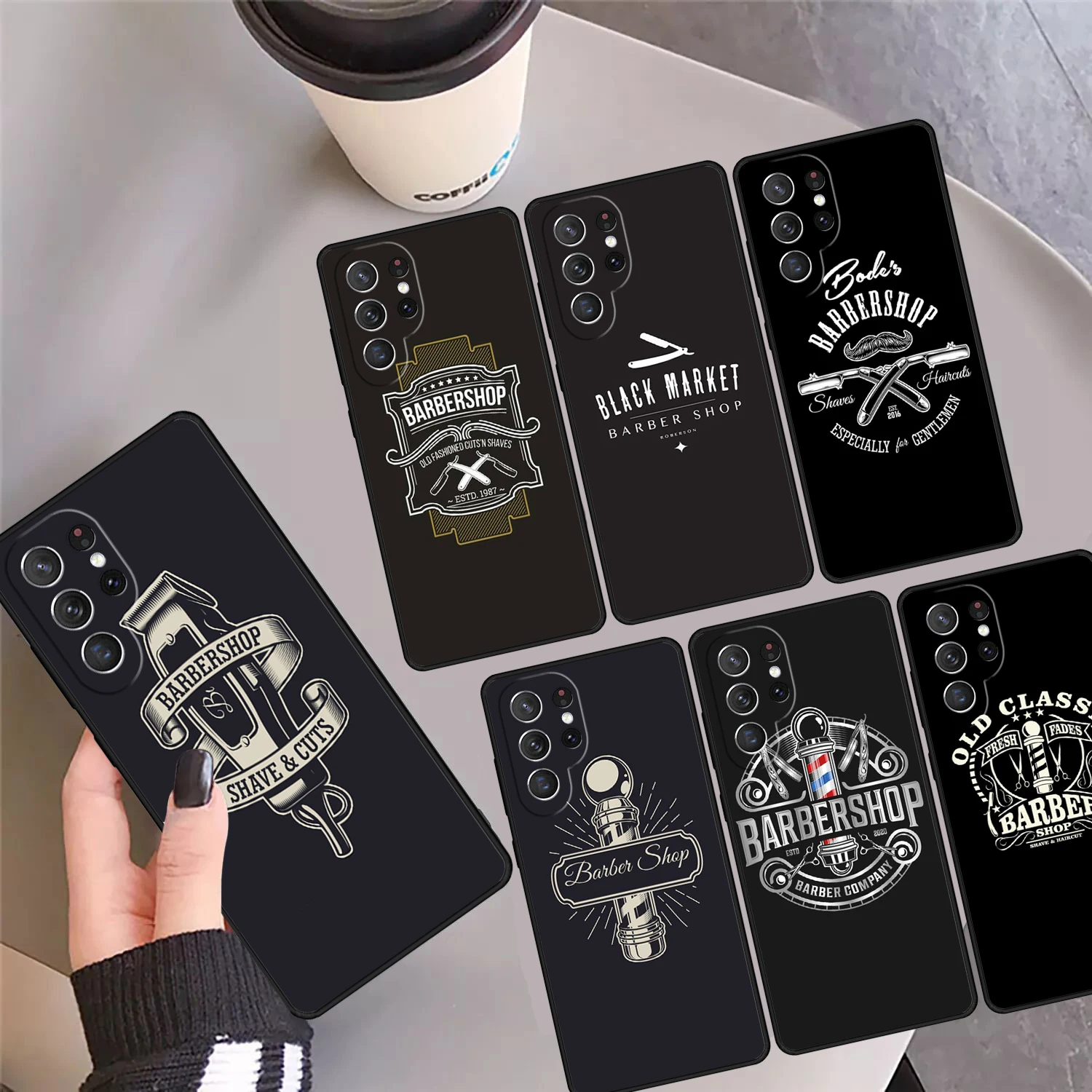 Винтажный Классический чехол для телефона с парикмахерской для Samsung Galaxy S24 Ultra 23 S22 Plus S21 FE S20 S8 S9 S10 Note 10 Pro 20
Винтажный Классический чехол для телефона с парикмахерской для Samsung Galaxy S24 Ultra 23 S22 Plus S21 FE S20 S8 S9 S10 Note 10 Pro 20